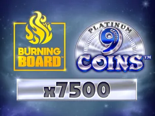 9 Coins™ Platinum Burning Board™ game thumbnail